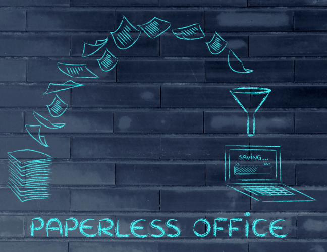 become the next paperless office